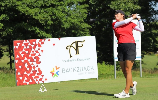 Laura Restrepo hizo historia para Panamá en el LPGA Tour. Foto: Cortesía LR