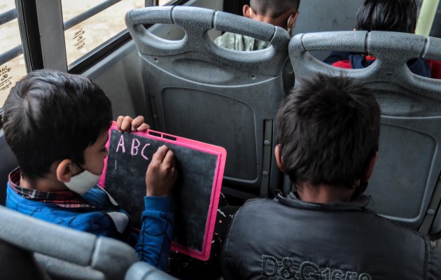 Suspenden las clases en las escuelas primarias de Trípoli ante el fuerte aumento del número de contagios. Foto: EFE