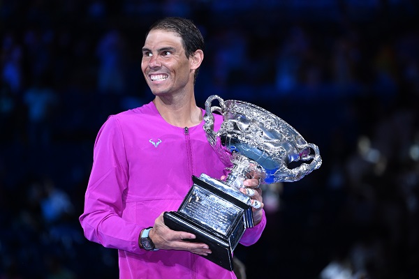 Rafael Nadal se lleva el Abierto de Australia. Foto:EFE