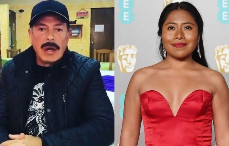 Sergio Goyri y Yalitza Aparicio. Instagram