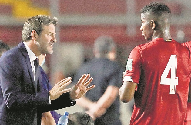 Panamá, dirigido por Thomas Christiansen, marcha en la cuarta posición en el octagonal final. Foto: EFE