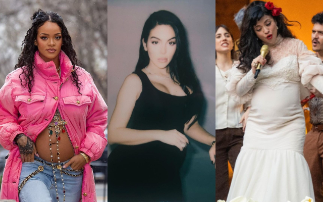 Rihanna, Georgina Rodríguez y Mon Laferte. Fotos: Instagram