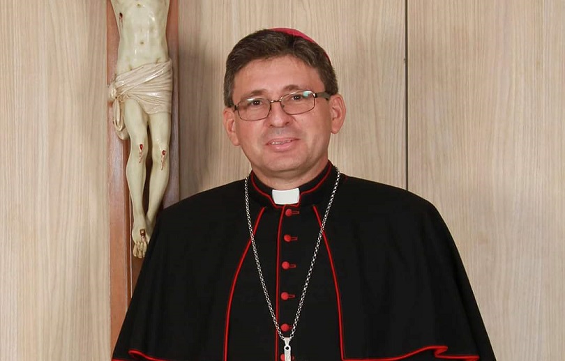  Monseñor Manuel Ochogavia salió positivo a la covid-19. Foto: Diomedes Sánchez 