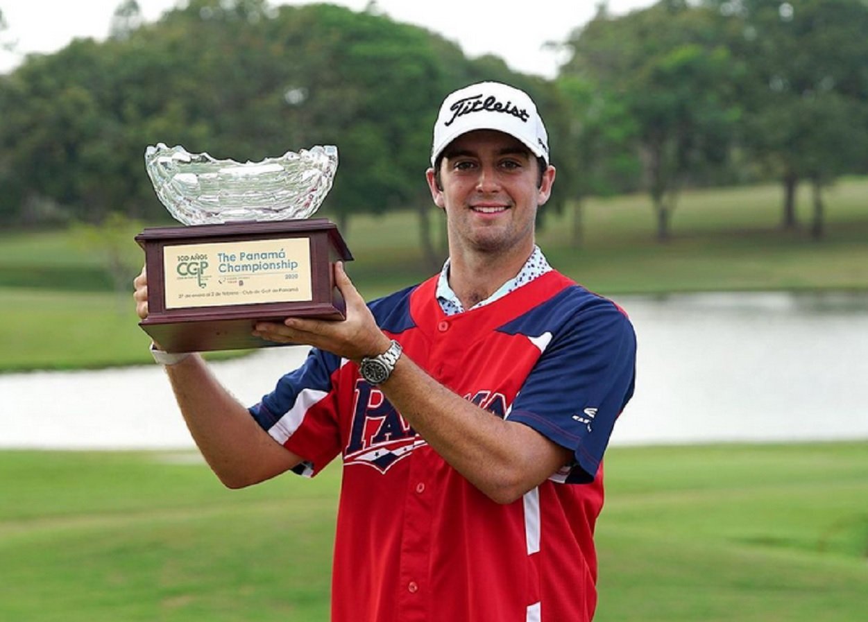 Davis Riley, último ganador del Panamá Championship. Foto: Archivo