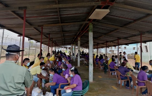 La población penal hasta diciembre del 2021 fue de 19,545 privados de libertad. Foto: Cortesía Sistema Penitenciario