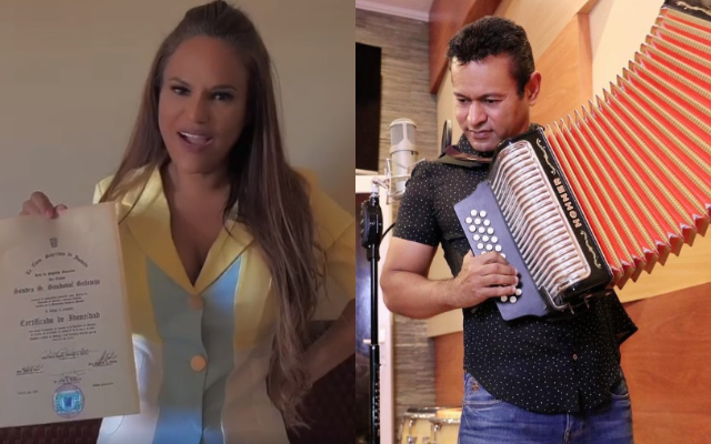 Sandra y Samy Sandoval. Fotos: Instagram