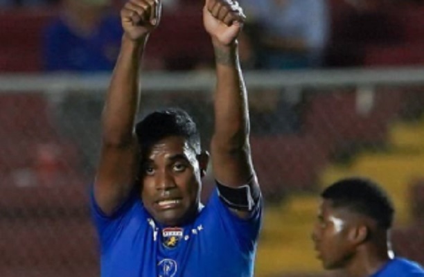 Ricardo 'Halconcito' Buitrago anotó dos goles para Plaza Amador en el inicio del Apertura 2022. Foto: LPF