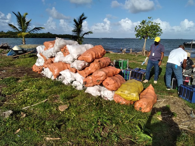 La embarcación, tenía como destino al área de Portobelo, provincia de Colón. Foto: Cortesía