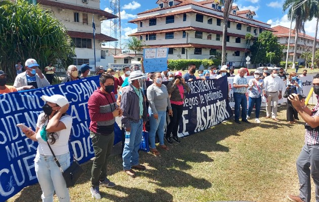 Le hacen un llamado al gobierno para que les den una pronto solución.