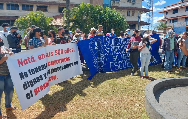 Los resientes de Natá exigen ser incluidos en el presupuesto.