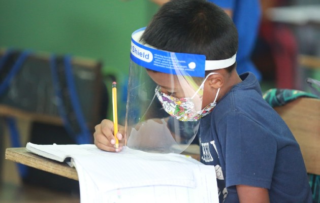 La educación presencial una necesidad que pone a prueba a las autoridades en medio de la pandemia. Foto: Cortesía Meduca