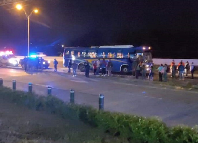 El asalto se perpetró en horas de la noche de ayer martes. Foto: Eric A. Montenegro 