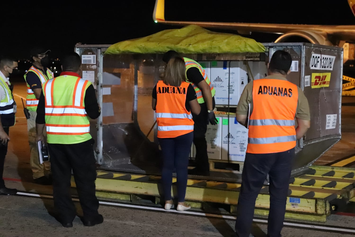 Panamá inició el pasado 7 de enero de 2022 la vacunación a niños de 5 a 11 años de edad. Foto: Cortesía Aeropuerto de Tocumen