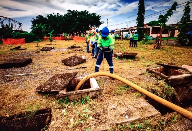 El alcantarillado sanitario en La Chorrera y Arraiján data de hace varios años. Foto: Eric A. Montenegro