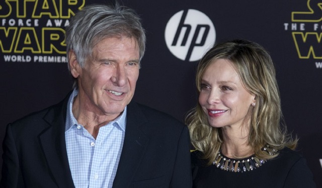 Harrison Ford y Calista Flockhart se comprometieron en el San Valentín de 2009. Foto: Archivo / EFE