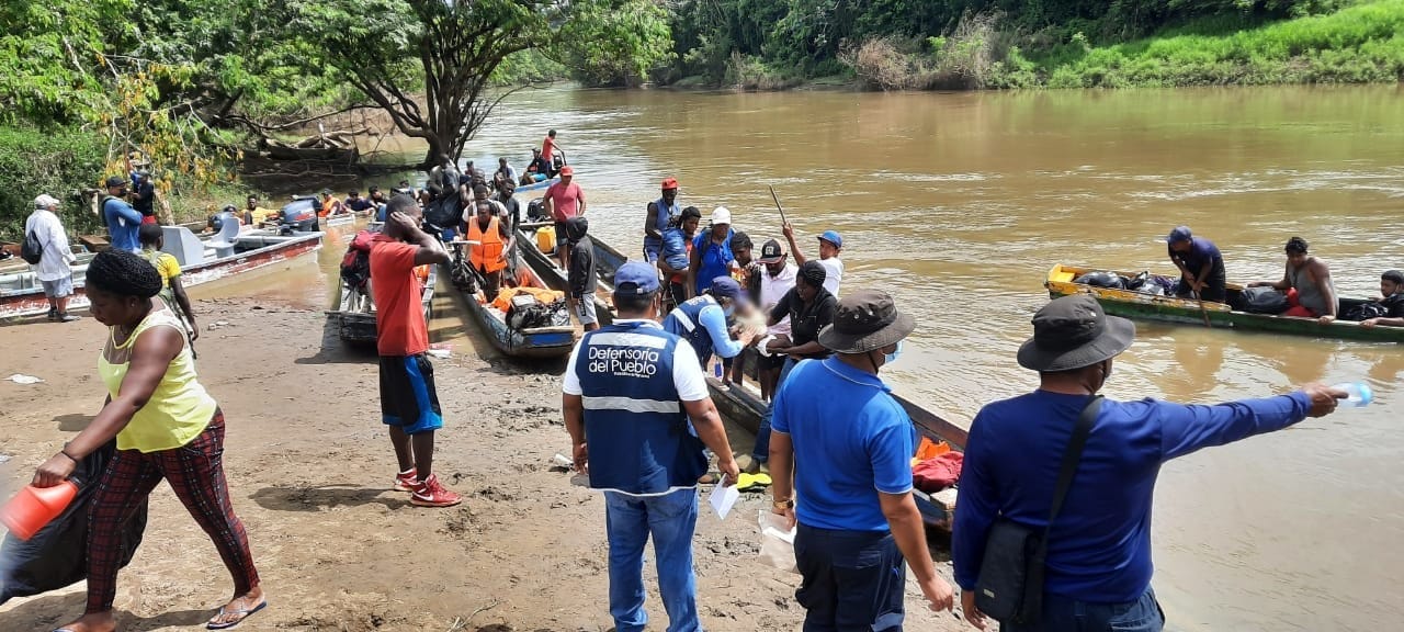 El año pasado ingresaron más de 133 mil migrantes por el Darién. Foto: Cortesía Defensoría del Pueblo