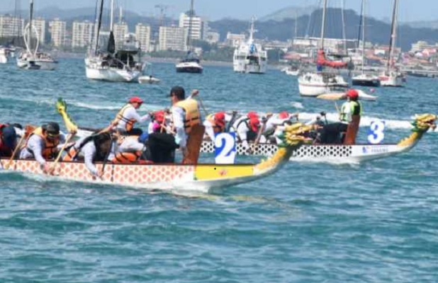 Las Carreras de Dragón estuvo muy competitiva.  Foto: Cortesía