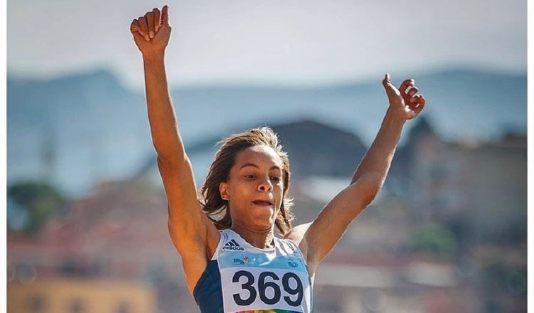 Nathalee Aranda subió a lo más alto en el podio en Bolivia. Foto: Instagram