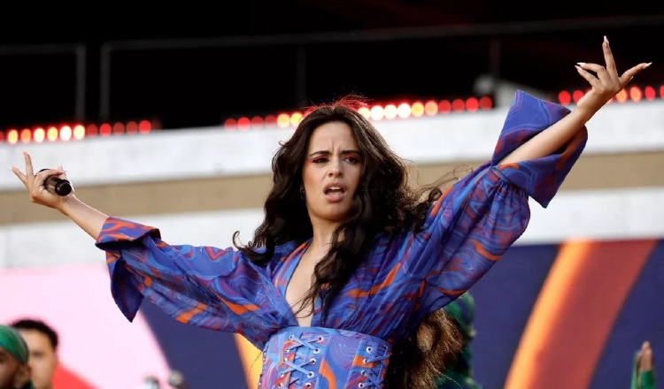 Camila Cabello durante una actuación en Central Park de Nueva York el pasado 25 de septiembre en el Festival Global Citizen. EFE / EPA / Peter Foley