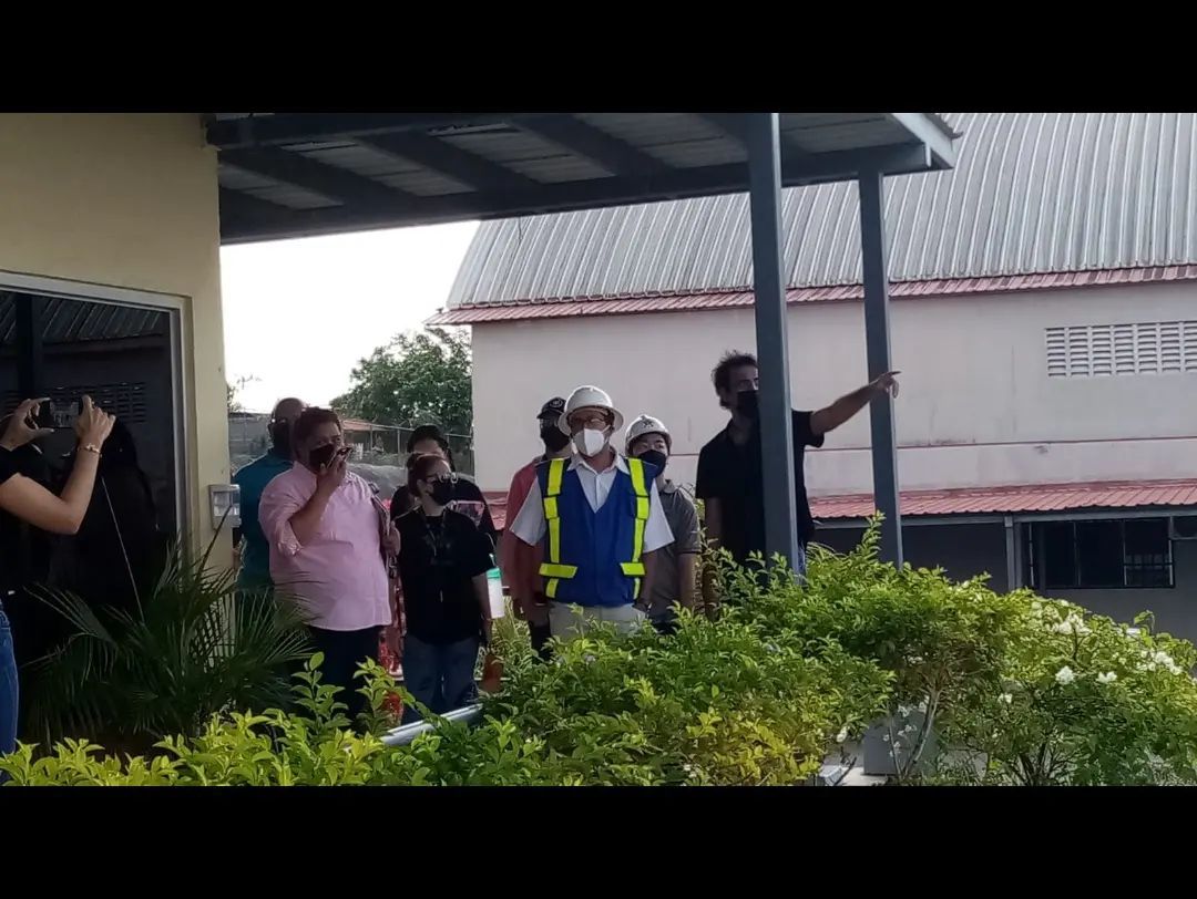 El edificio B clausurado temporalmente, aloja a las aulas de clases para los estudiantes de séptimo, octavo y noveno grado. Foto. Eric Montenegro