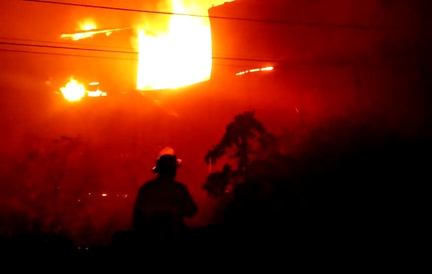 En los que va del año se han reportado tres incendio en Colón. Foto: Diomedes Sánchez