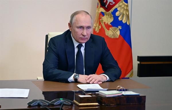 Presidente de Rusia, Vladímir Putin.