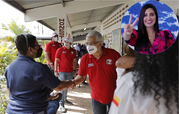 José Blandón contó con el respaldo de sus copartidarios. Foto: Partido Panameñista