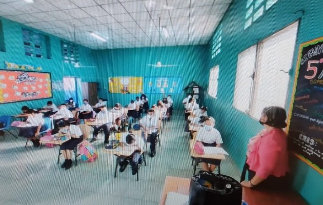 En Chiriquí iniciaron clases 111,000 estudiantes y el número podría aumentar en las próximas dos semanas. Foto: José Vásquez