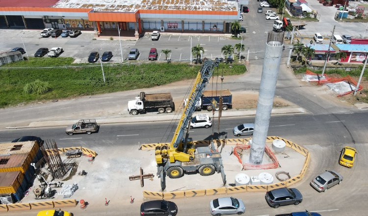 La construcción de la Línea 3 inició a finales de febrero de 2021 y está previsto que dure 54 meses. Foto: Cortesía Metro de Panamá