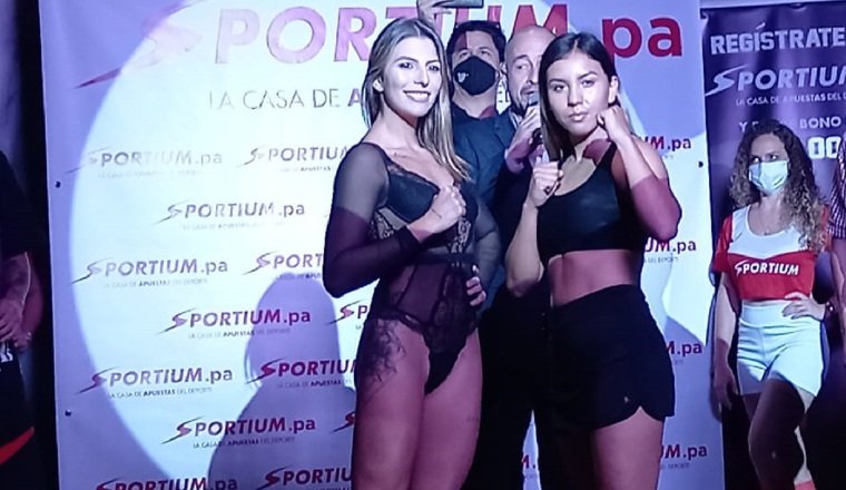 La colombiana Verónica Zulaga (izq.) y la mexicana Maryan Salazar de México.