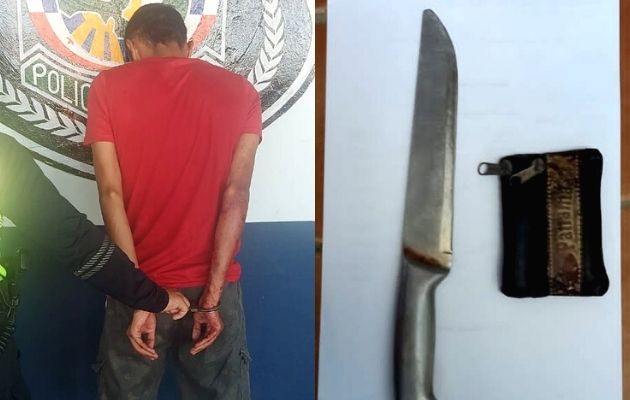 Su nieto tomó un cuchillo de la cocina y dio múltiples punzadas a la mujer en diversas partes del cuerpo.Foto: Cortesía Policía Nacional