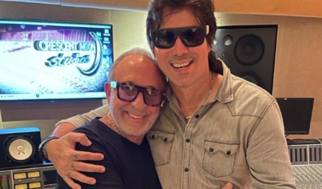 Emilio Estefan y Emilio Regueira.  Foto: Cortesía