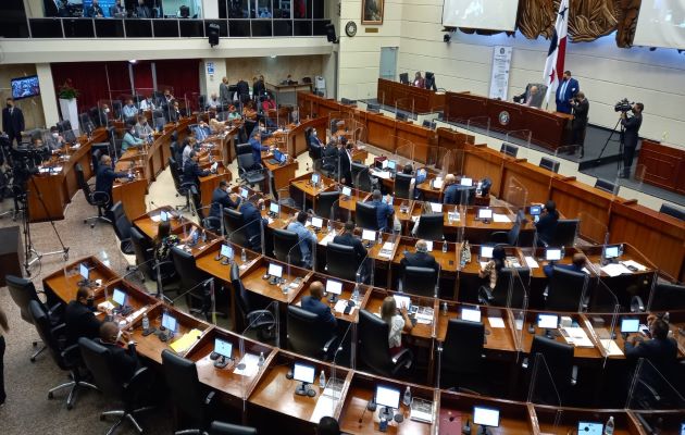 El pleno de la Asamblea Nacional aprobó ese proyecto este jueves 17 de marzo de 2022. Foto: Víctor Arosemena