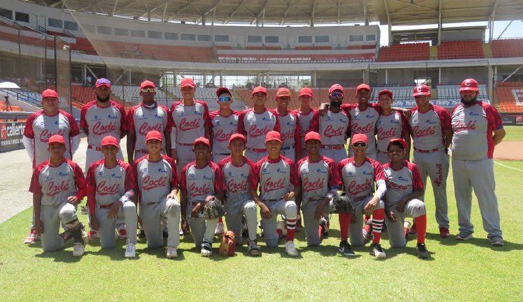 Equipo de Coclé. Foto: Fedebeis