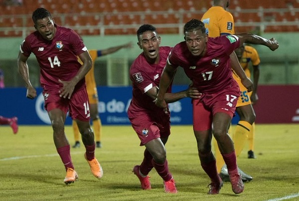 Jair Catuy fue el autor del gol en la victoria de Panamá 1-0 contra Barbados el 25 de marzo de 2021. Foto: Cortesía Fepafut