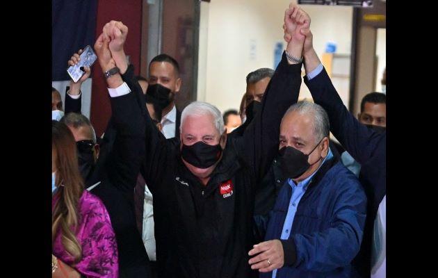 El expresidente Ricardo Martinelli marca de primero en todas las encuestas en la intención de voto para las elecciones de 2024. Foto: Grupo Epasa