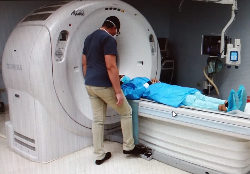 Para abril se tiene prevista la instalación de un nuevo tomógrafo-CAT en el hospital. Foto: Diomedes Sánchez 