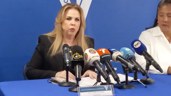 Elisa Suárez,  presidenta de Apede fue quien hizo públicas las preocupaciones del gremio. Víctor Arosemena.