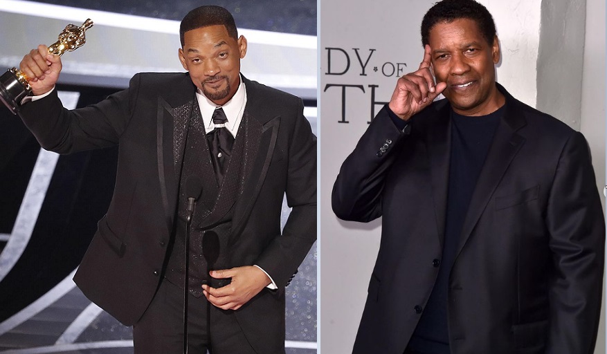 Will Smith y Denzel Washington. Foto: EFE/Instagram