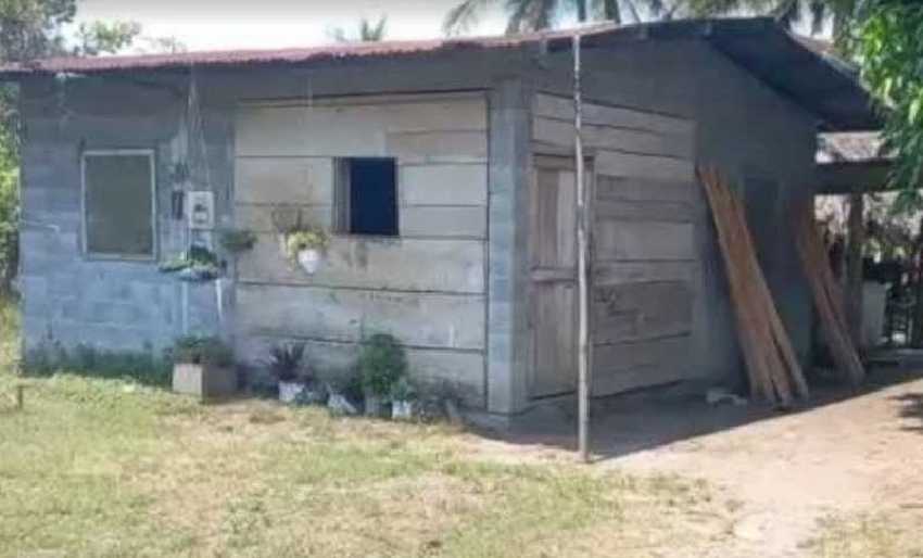 Residencia de la menor, lugar donde fue encontrada muerta. Foto/Archivo