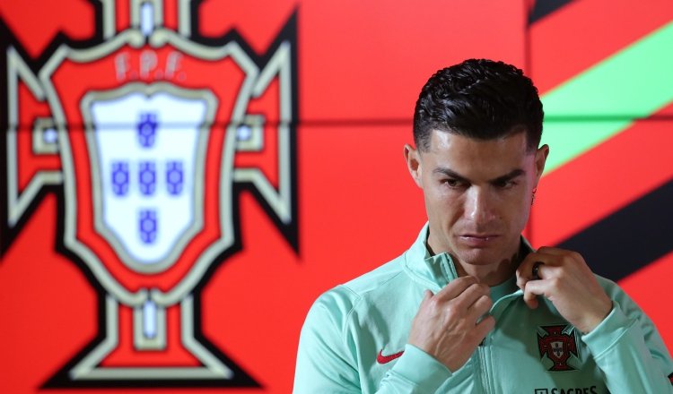 Cristiano Ronaldo de Portugal. Foto:EFE