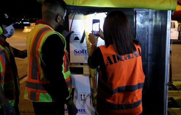 Panamá recibe 54 mil dosis de vacuna pediátrica covid-19. Foto: Cortesía