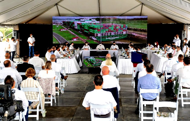 Cuarta reunión del Gabinete Logístico se realizó el sábado en la provincia de Colón. Foto: Cortesía