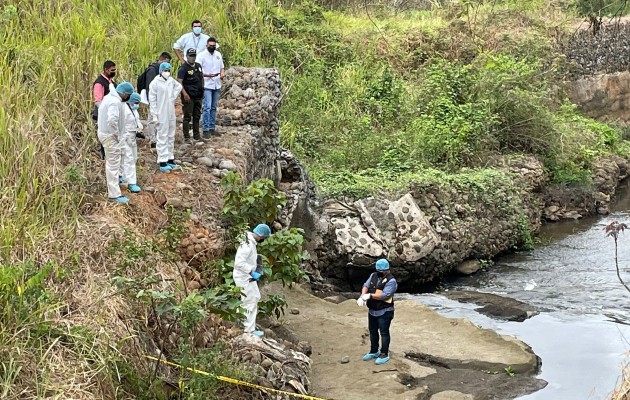 Se detalló que el cuerpo fue encontrado en medio de un herbazal. Foto. Mayra Madrid