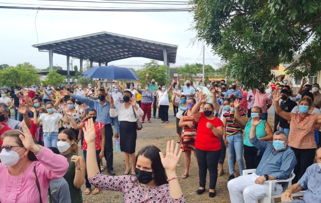 En La Villa de Los Santos, pueblo de tradición y fe, se preparan otras actividades como el llamado Velorio de Jesús, en el parque Rufina Alfaro, así como las procesiones. Foto. Thays Domínguez