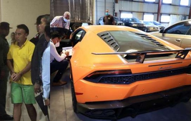 Tony Ng fue detenido el 10 de febrero del 2020, cuando conducía un Lamborghini. Foto: Cortesía