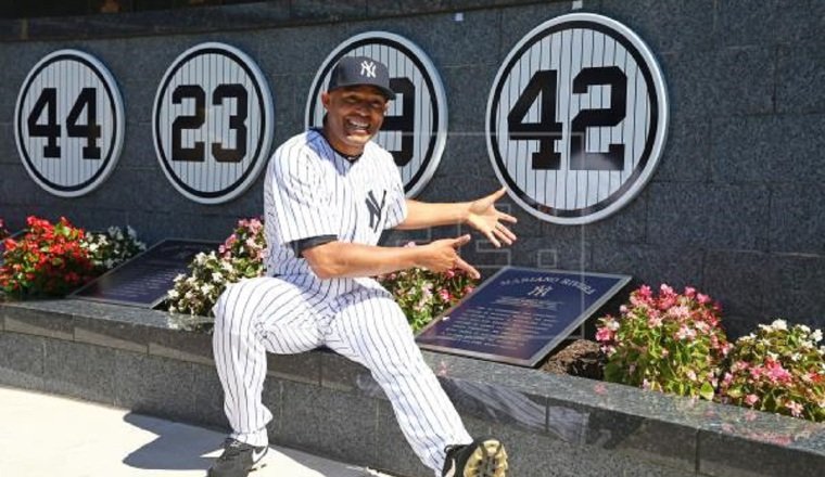 Mariano Rivera fue una excepción al usar el 42. Foto:EFE