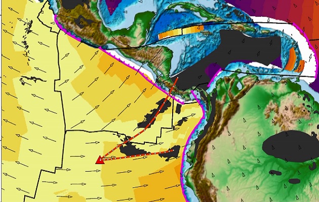 El  canal tendría  más de 1.6 kilómetros de extensión. Foto PNAS