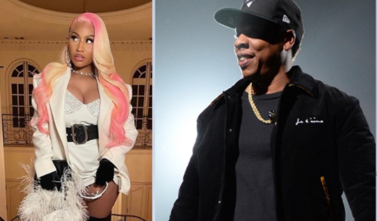 Nicki Minaj y Jay-Z. Instagram