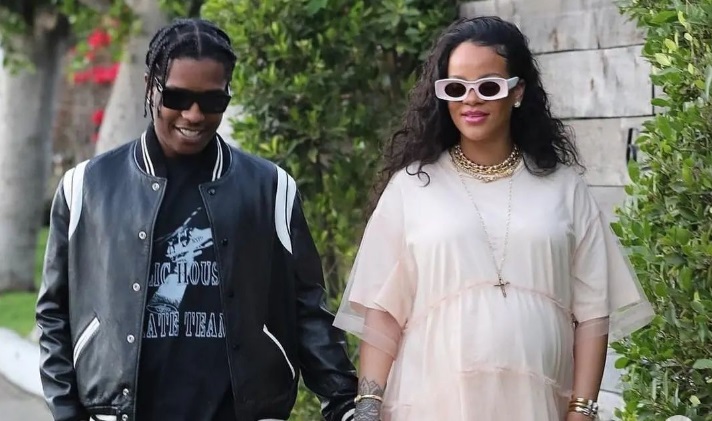 A$AP Rocky y Rihanna. Foto: Instagram